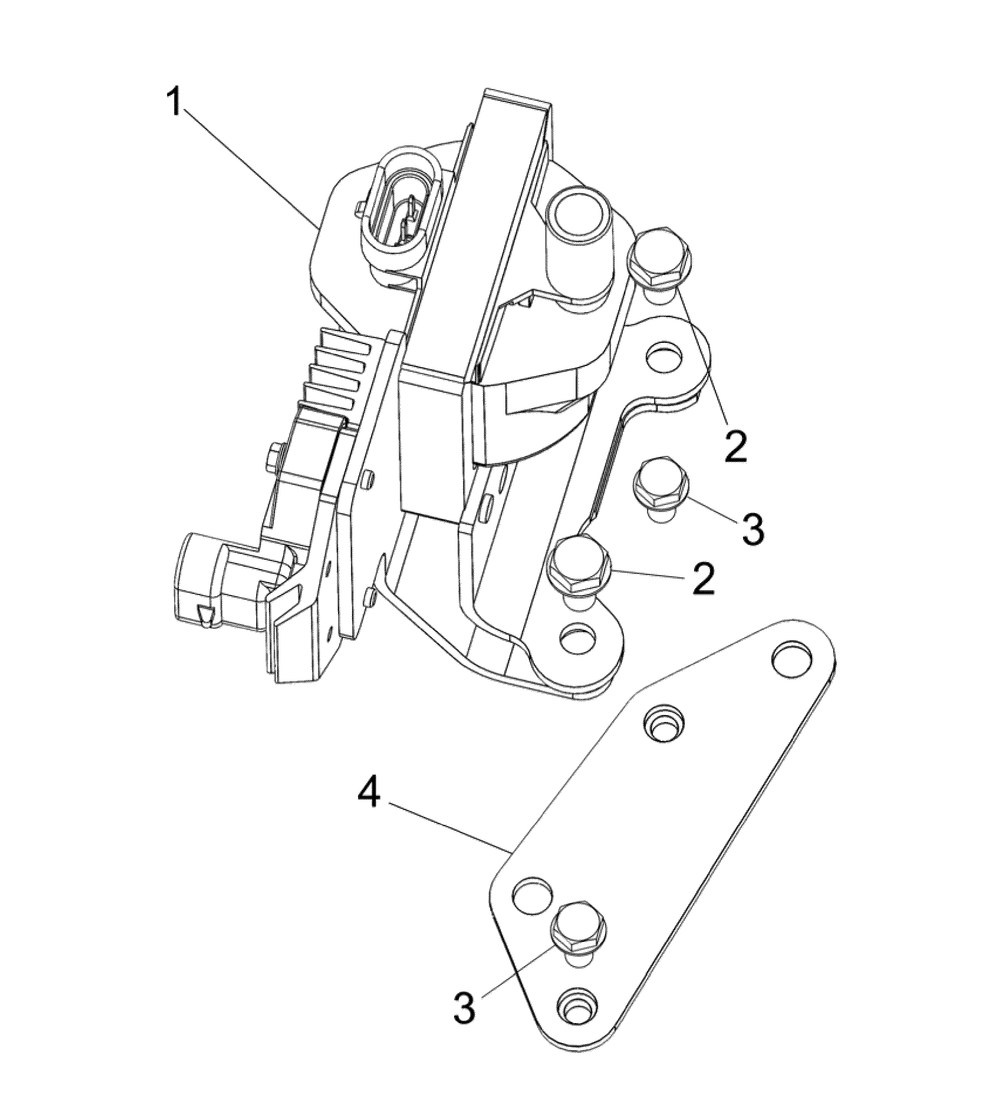 Engine Group - Ignition Coil Diagram and Parts List for 076071-0  Briggs and Stratton Generator